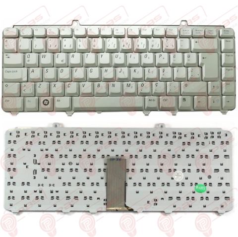 Dell Vostro 500, 1400, 1500 Klavye Tuş Takımı Tuş Seti Gümüş Türkçe