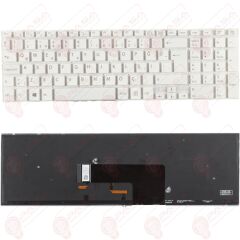 Sony Vaio SVF1532L1E, SVF1532L4E Klavye Led Işıklı Beyaz TR