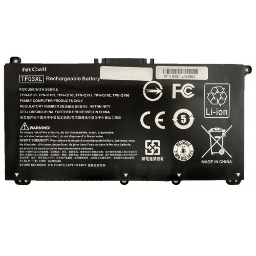 FitCell Hp Pavilion 14-BK, 14-BK002NT, 14-BK003NT, 14-BK004NT Uyumlu Batarya Pil