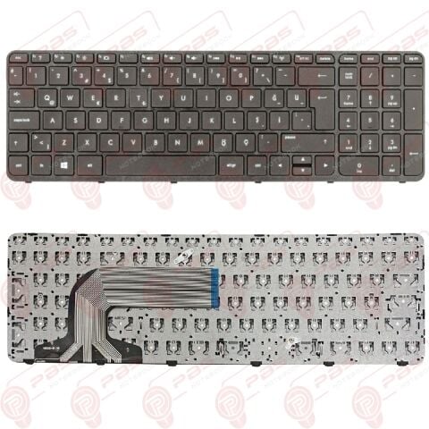 Hp 719853-001 719853-141 AER65A00210 AER65A00310 9Z.N9HSC.601 9Z.N9HSC.60T Klavye Tuş Takımı SiyahTR