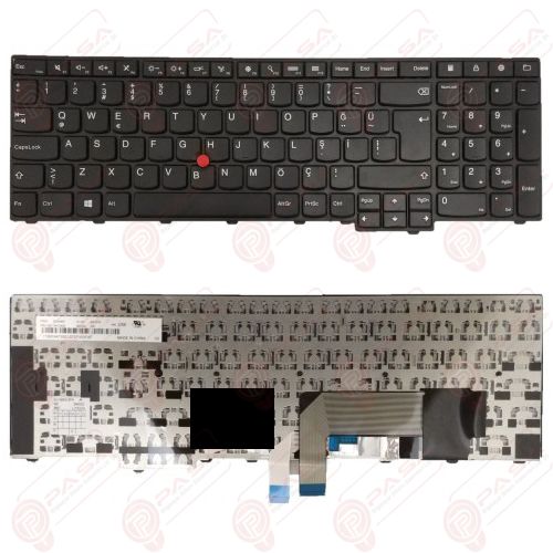 Lenovo 00PA644, 00PA651, 00PA646 Uyumlu Klavye Tuş Takımı Tuş Seti Siyah Türkçe