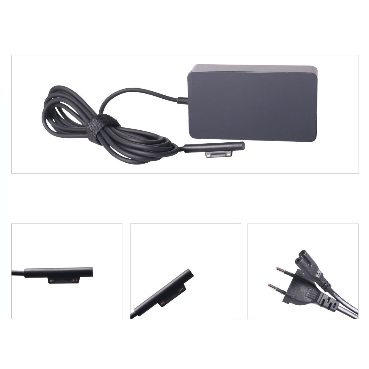 Microsoft Surface Laptop Platinum Uyumlu 15v 2.58a Adaptör Şarj Aleti Şarj Cihazı