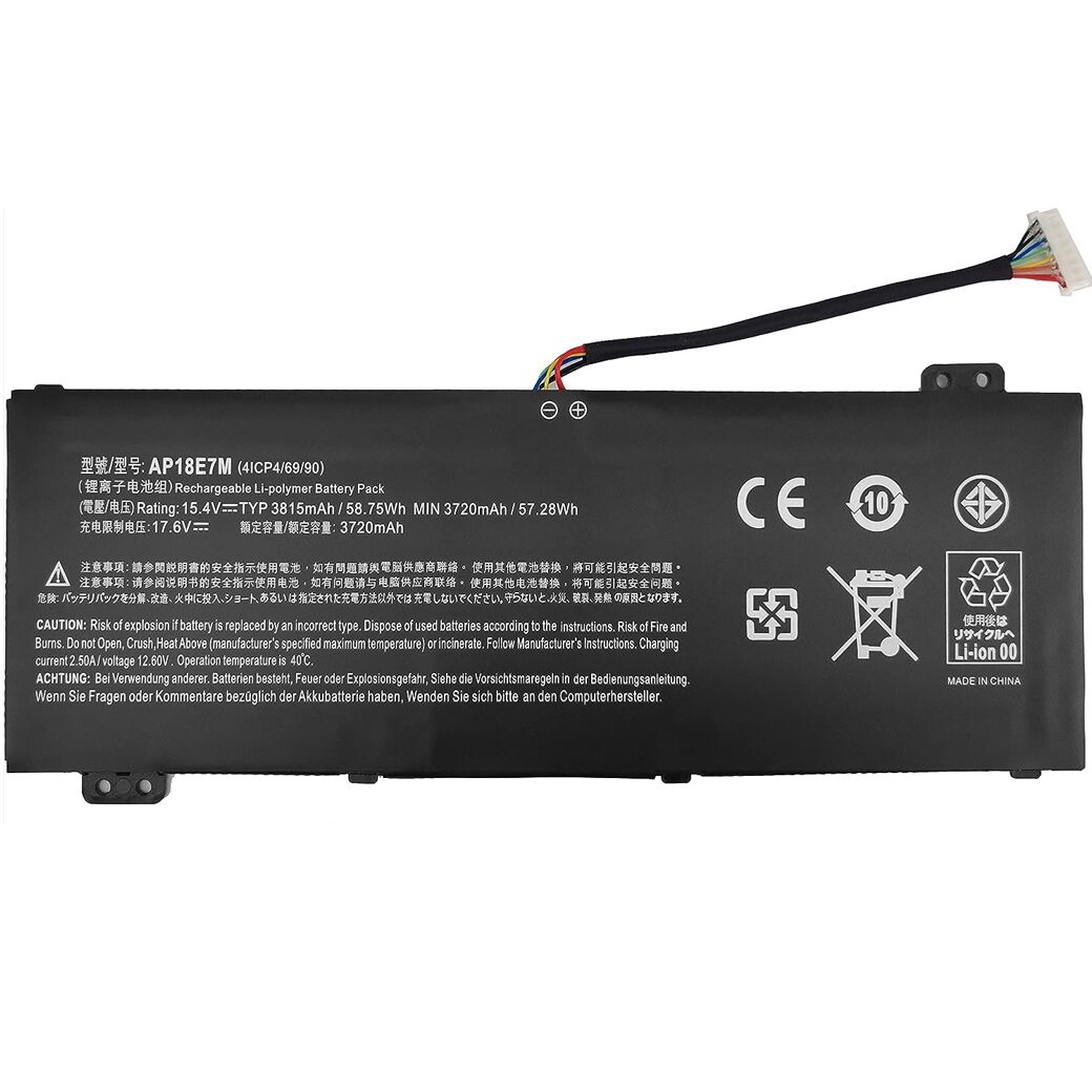 Nion Acer Nitro 5 AN517-52-52T3, AN517-52-56Q4 Uyumlu Batarya Pil