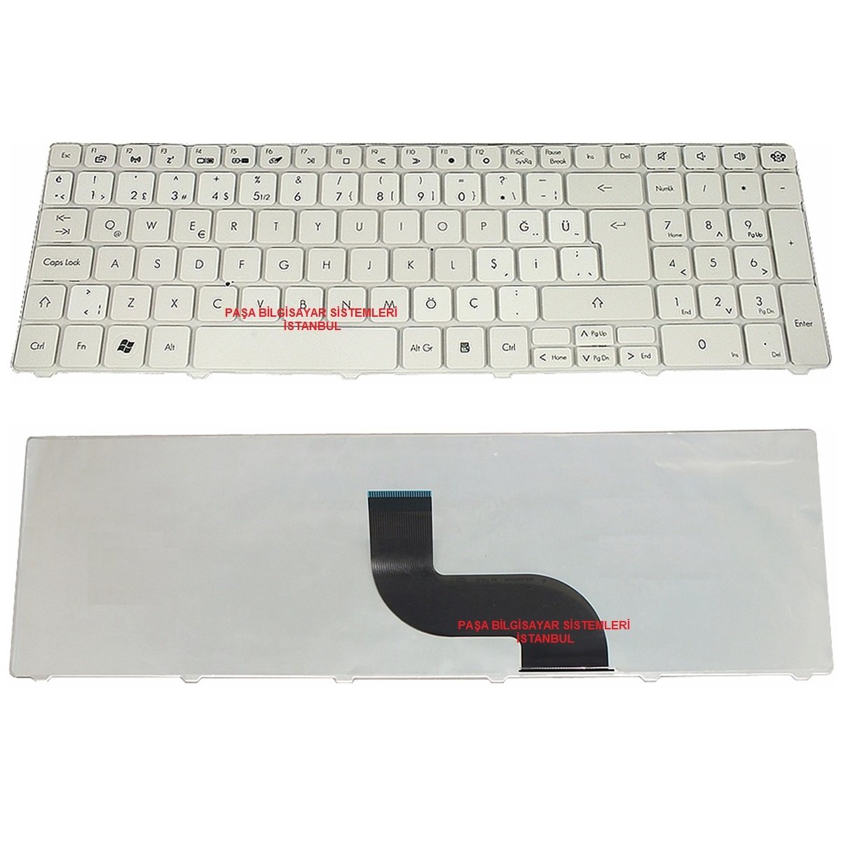 V104730DS2 KLAVYE, TUŞ TAKIMI BEYAZ TR TUŞ SETİ