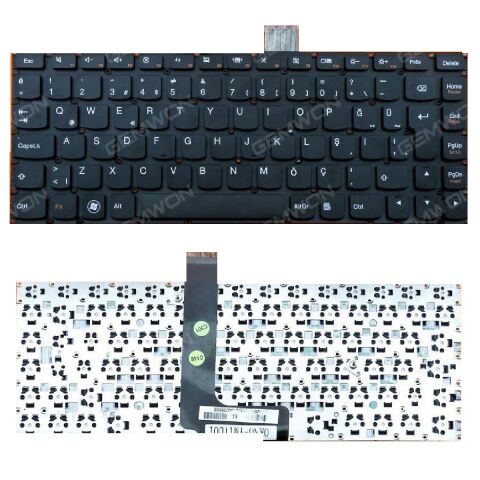 Lenovo ideapad U300 U300e 20168 2692 U300s 1080 20111 U430 20270 80B3 0KN0-YM1TU01 Uyumlu Klavye TR