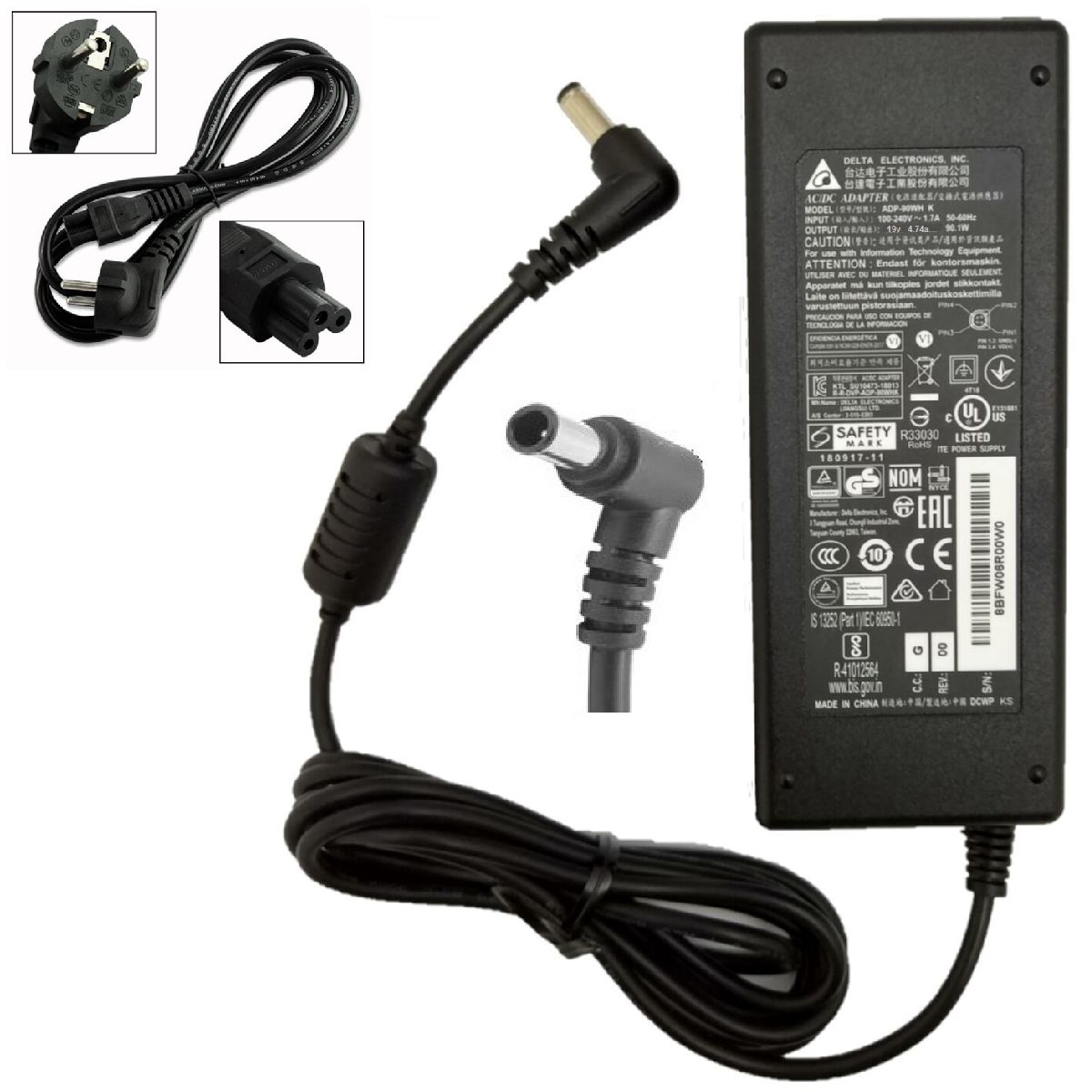 Delta Electronics Sony Vaio SVS13A3Z9E SVS13AA11L SVS13AB1GL SVS13AB1HM Uyumlu Adaptör Şarj Aleti