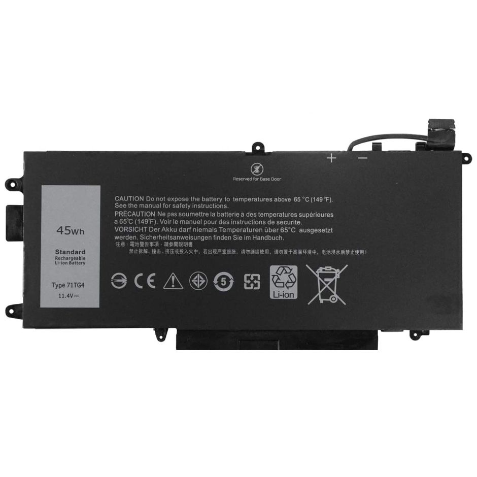 Nion Dell Latitude E5289, 12 E5289, 12-E5289 2 in 1 Uyumlu Batarya Pil