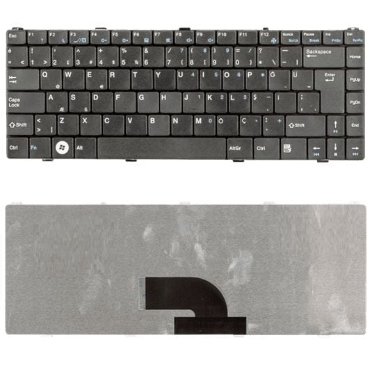 Grundig GNB 1445 A1 P6, 1C3-GNB1445A1P6 Klavye Tuş Takımı Tuş Seti Siyah Türkçe