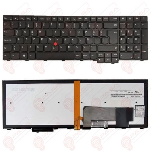 Lenovo 04Y2415, 04Y2426, 04Y2456 Klavye Led Işıklı Siyah TR