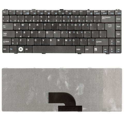 Grundig GNB 1445 A3 P6 Klavye Tuş Takımı Tuş Seti Siyah Türkçe