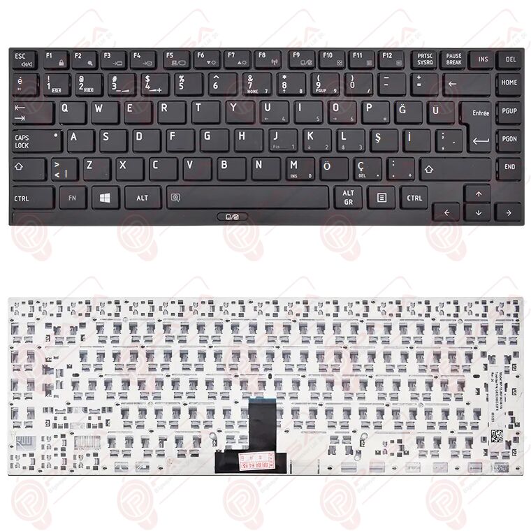 Toshiba Portege R700-10E, R700-110, R700-115 Klavye Siyah TR