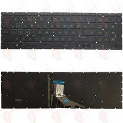 Hp 15-DA2059NT, 15-DA2060NT, 15-DA2062NT, 15-DA2063NT Klavye Tuş Takımı Yeşil Led Işıklı Türkçe