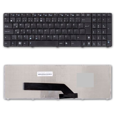 Asus Pro5DIJ-SX303V, Pro5DIJ-SX452V, Pro5DIJ-SX481X Klavye Tuş Takımı Q Siyah Türkçe Tuş Seti