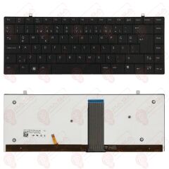 Dell Studio XPS 1340, 13-1340, 13 1340 Klavye Tuş Takımı Tuş Seti Led Işıklı Siyah Türkçe
