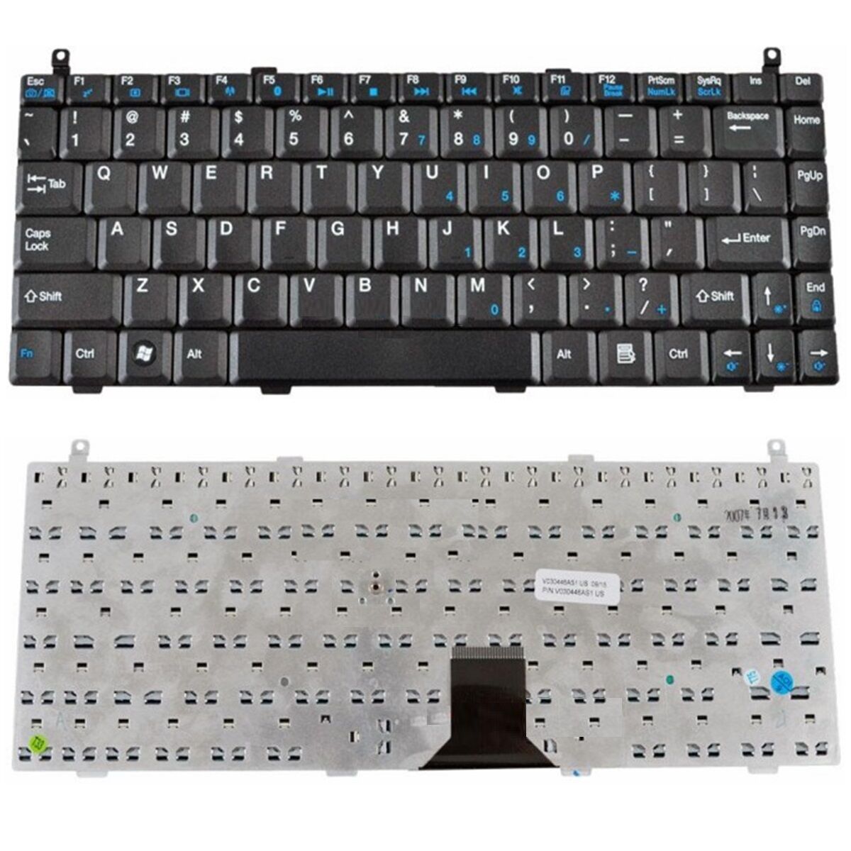 AECW32VU020 V030446AS1 CW3 AECW3LVU010 V022402A1 K13ZHV0100 AECW3LVU020 Uyumlu Klavye Siyah TR