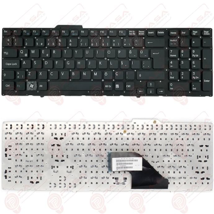 Sony Vaio VPCF13A4E, VPCF13B4E, VPCF13C4E Klavye Siyah TR