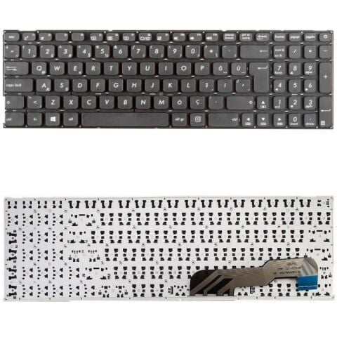 Asus A541U, A541UA, A541UJ, A541UV Klavye Tuş Takımı Tuş Seti Siyah Türkçe