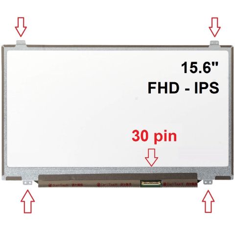 Asus Q550L, Q550LF, Q550LF-BBI7T07 Ekran 15.6 Slim 30 Pin FHD IPS