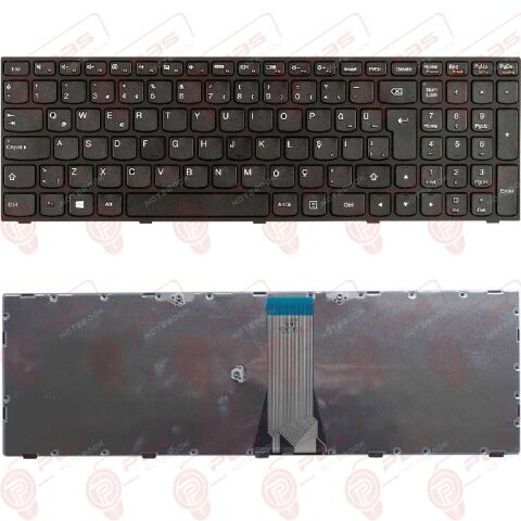 Lenovo 25214668, 25214690, 25214811 Klavye Tuş Takımı Siyah TR