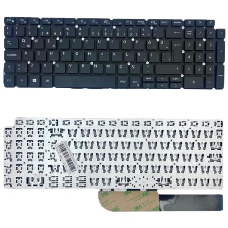 Dell N6502VN3501EMEA11, N6502VN3501EMEA12 Uyumlu Klavye Tuş Takımı Tuş Seti Siyah Türkçe
