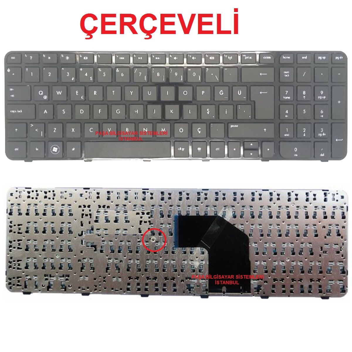 Hp Pavilion G6-2150ET, G6-2150ST, G6-2152ET Klavye Tuş Takımı Siyah TR Q