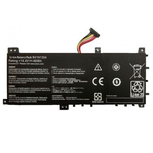 Nion Asus S451LB-CA008H, S451LB-CA009H Uyumlu Batarya Pil