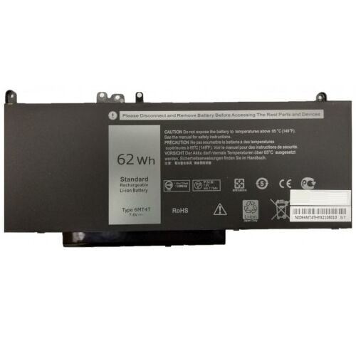 Nion Dell 6MT4T, 06MT4T, O6MT4T, 7V69Y, 07V69Y, O7V69Y Uyumlu Batarya Pil 4Cell Ver.2