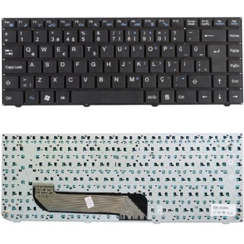 Casper Nirvana M310, LN-M310, WNKB.LN-M310 Uyumlu Klavye Tuş Takımı Tuş Seti Siyah Türkçe