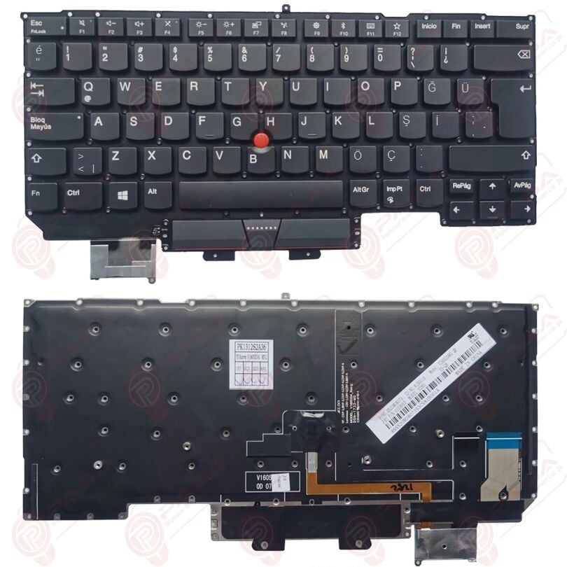 Lenovo ThinkPad X1 Carbon Gen5 Skylake, 20K3 20K4 Klavye Siyah TR