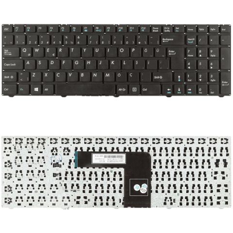 Medion Erazer P6661 Klavye Tuş Takımı Tuş Seti Siyah Türkçe