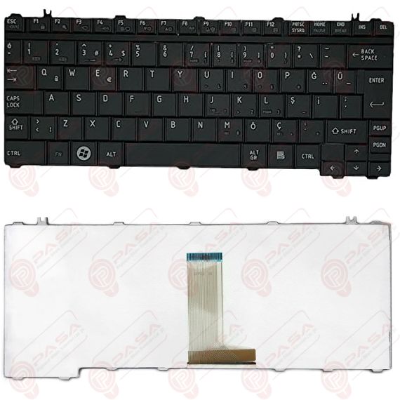 Toshiba 8N-T0052815-A, 6037B0044802 Klavye Siyah TR