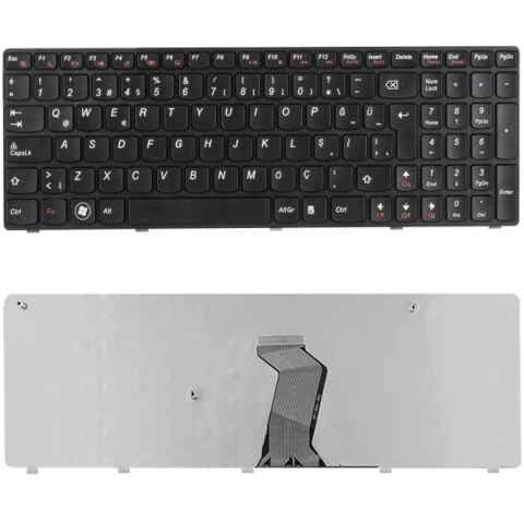 Lenovo V570, V570A, V570G, V570P, 1066, 20092, 21066 Klavye Siyah TR
