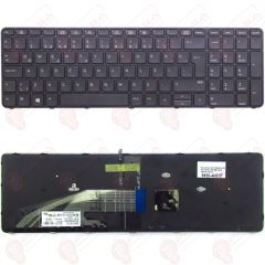 Hp ProBook 650 G3 Klavye Tuş Takımı Tuş Seti Led Işıklı Siyah Türkçe