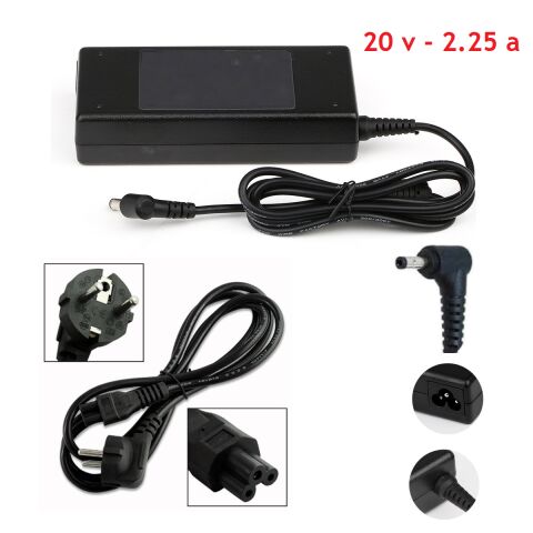Lenovo 01FR125, 01FR127, 01FR128 Adaptör Şarj Aleti 20v 2.25a Laptop Şarjı