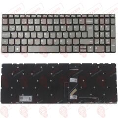 Lenovo 5CB0Q60122, 5CB0Q60027, 5CB0Q60067, 5CB0Q59943 Klavye Tuş Takımı Tuş Seti Gri Türkçe