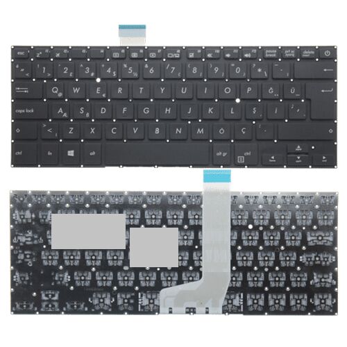 Asus X405U X405UA X405UQ X405UQ-BV240T X405UR X405UR-BV044T AEXKDE00010 AEXKDE00110 Uyumlu Klavye TR