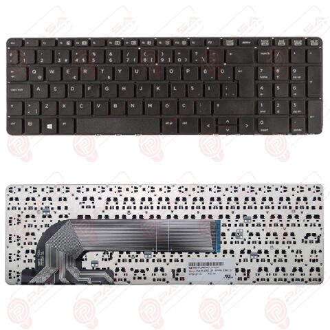 Hp V139502AS1, V139530AS1, NSK-CQ0SW Klavye Tuş Takımı Tuş Seti Siyah Türkçe