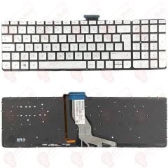 Hp 9Z.NC8LN.201, 9Z.NC8LN.20T, 9Z.NC8LN.501 Klavye Tuş Takımı Tuş Seti Led Işıklı Gri Türkçe