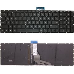 Hp L51364-001, L51364-141, L51365-001, L51365-141 Klavye Tuş Takımı Tuş Seti Led Işıklı Siyah Türkçe
