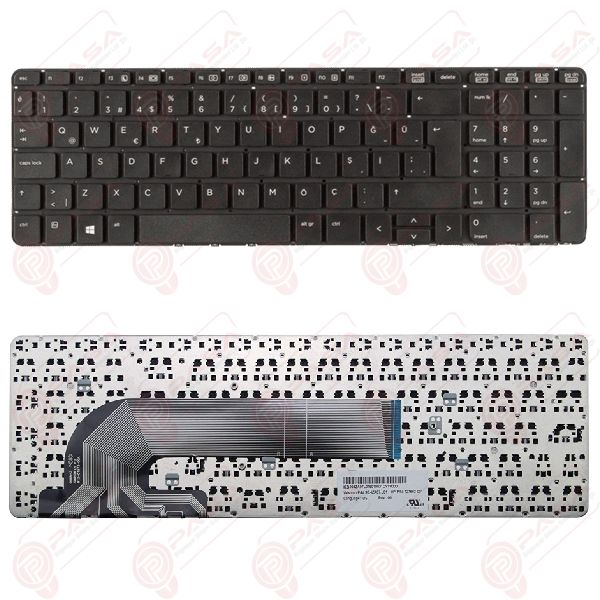 Hp SG-59300-28A, SG-59300-XUA, SN8126 Klavye Tuş Takımı Tuş Seti Siyah Türkçe