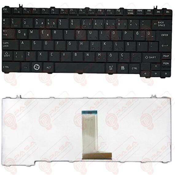 Toshiba Portege A600-139, A600-13A, A600-13B Klavye Siyah TR