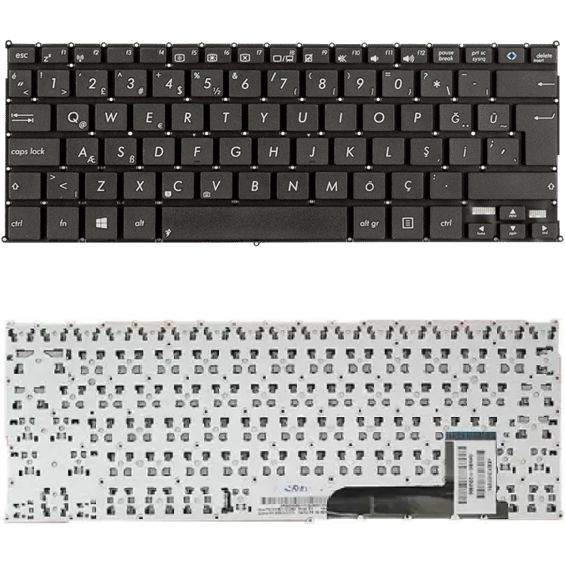 Asus S200E-CT159H, S200E-CT179H Klavye Tuş Takımı Tuş Seti Siyah Türkçe