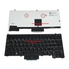 Dell Latitude E4310 Klavye Tuş Takımı Tuş Seti Led Işıklı Siyah Türkçe