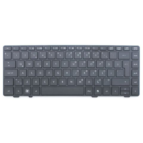 Hp 6360t Mobile Thin Client Uyumlu Klavye Tuş Takımı Tuş Seti Siyah Türkçe