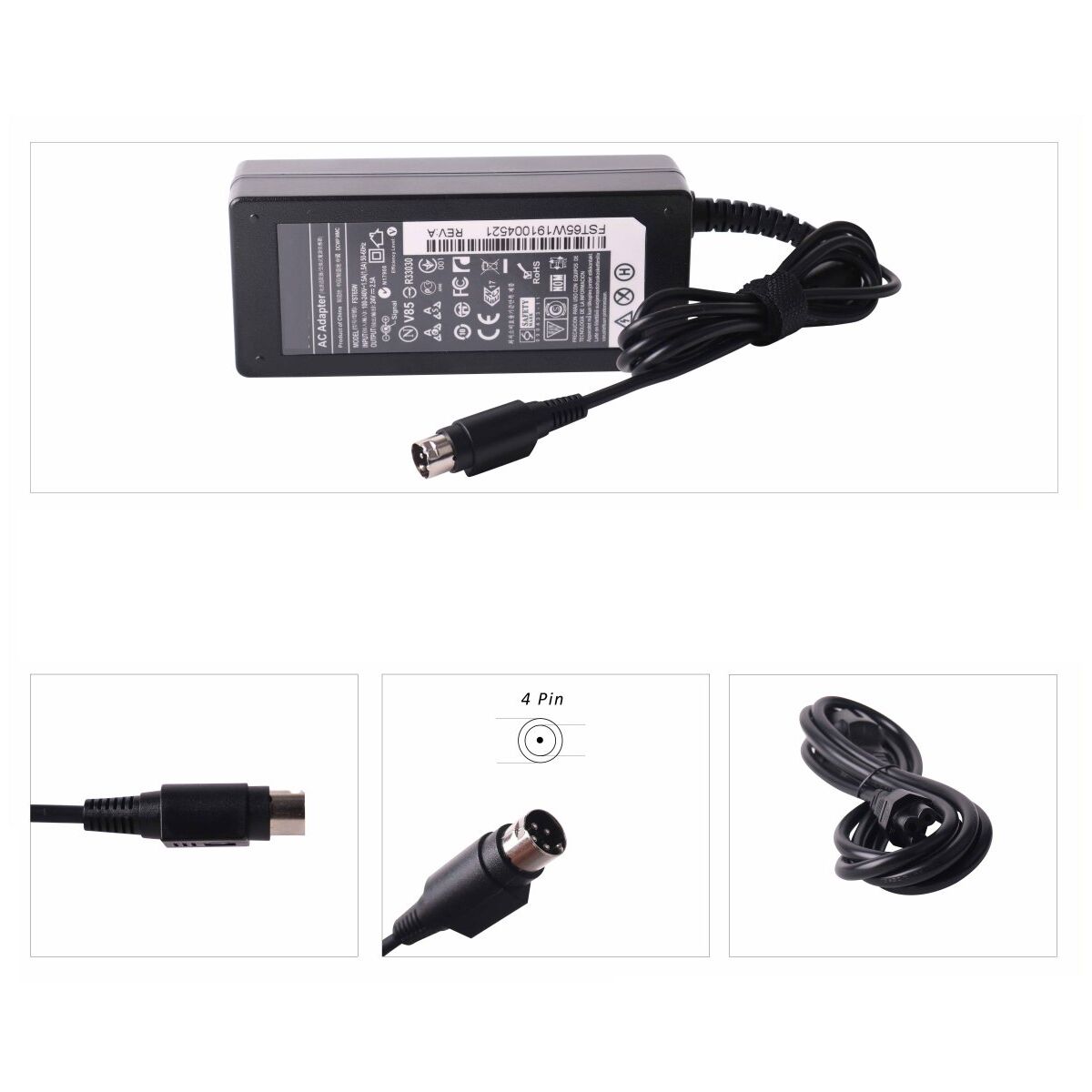 Canon Scanfront 300 Uyumlu Adaptör 4 Pin Şarj Aleti Şarj Cihazı