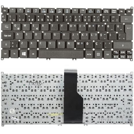 Acer TravelMate B113, TMB113-E, TMB113-M Klavye Tuş Takımı Tuş Seti Siyah Türkçe