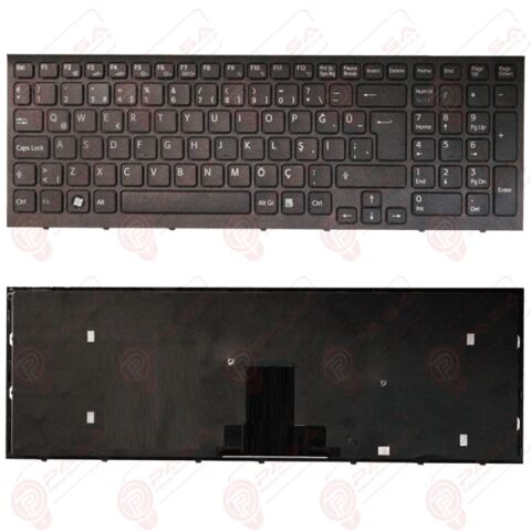Sony Vaio VPCEB3E9E, VPCEB3F4E, VPCEB3G4E Klavye Siyah TR