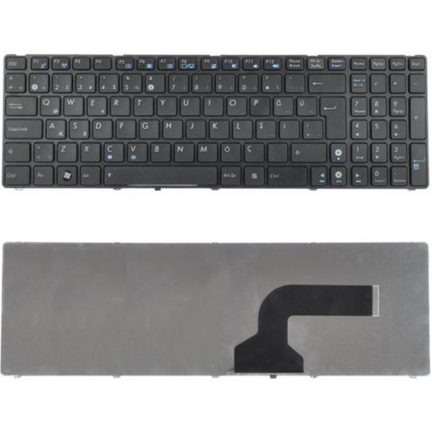 Asus K52JR-SX067V, K52JR-SX068V, K52JR-SX070V, K52JR-SX071V Klavye Tuş Takımı Tuş Seti Siyah Türkçe
