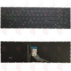 Hp Pavilion 15-CW0000NT, 15-CW0001NT, 15-CW0002NT Klavye Tuş Takımı Tuş Seti Yeşil Led Işıklı Türkçe