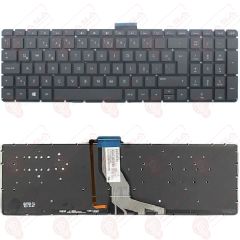 Hp 859735-001, 859735-141 Klavye Tuş Takımı Tuş Seti Led Işıklı Siyah Türkçe
